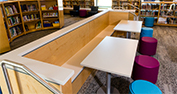 Menchaca Elementary School | Library Booth