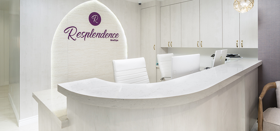 Resplendence Med Spa | Reception | Simour Design