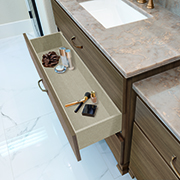 Bath Cabinet Drawer Interiors