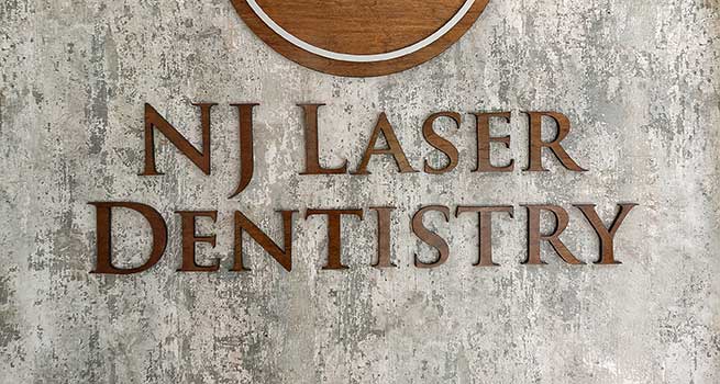 NJ Laser Dentistry | Lobby Wall